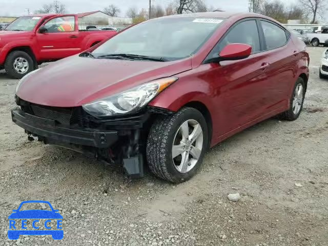 2012 HYUNDAI ELANTRA GL KMHDH4AEXCU310337 Bild 1