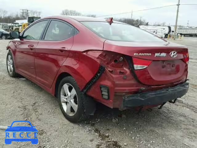 2012 HYUNDAI ELANTRA GL KMHDH4AEXCU310337 Bild 2
