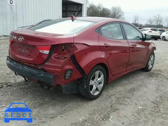 2012 HYUNDAI ELANTRA GL KMHDH4AEXCU310337 Bild 3