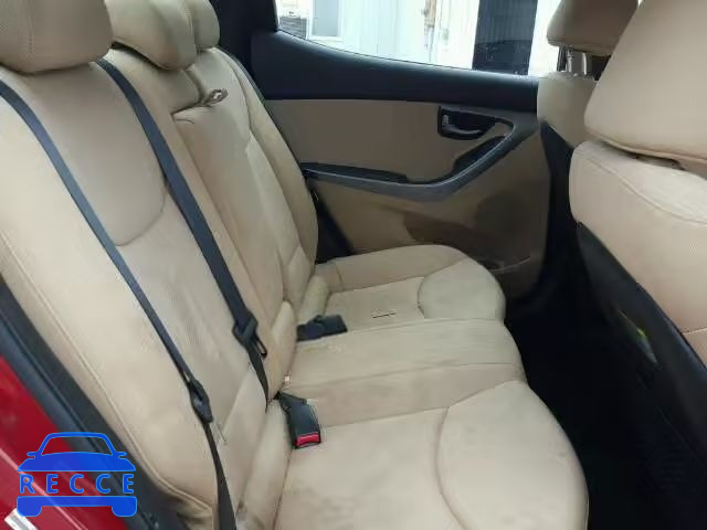 2012 HYUNDAI ELANTRA GL KMHDH4AEXCU310337 Bild 5