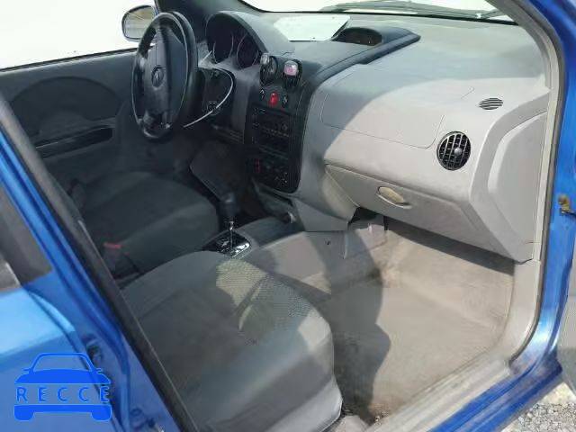 2005 CHEVROLET AVEO/LS KL1TD62685B296149 image 4