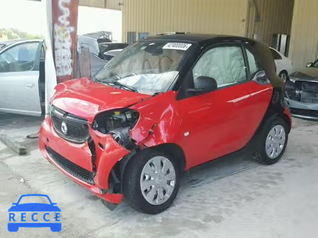 2016 SMART FORTWO WMEFJ5DA7GK075320 зображення 1