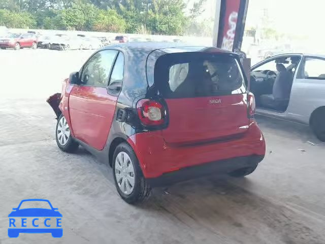 2016 SMART FORTWO WMEFJ5DA7GK075320 image 2