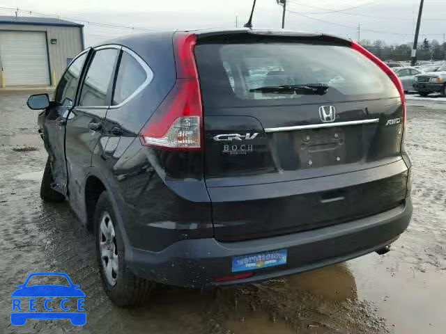 2013 HONDA CR-V LX 2HKRM4H38DH623070 image 2