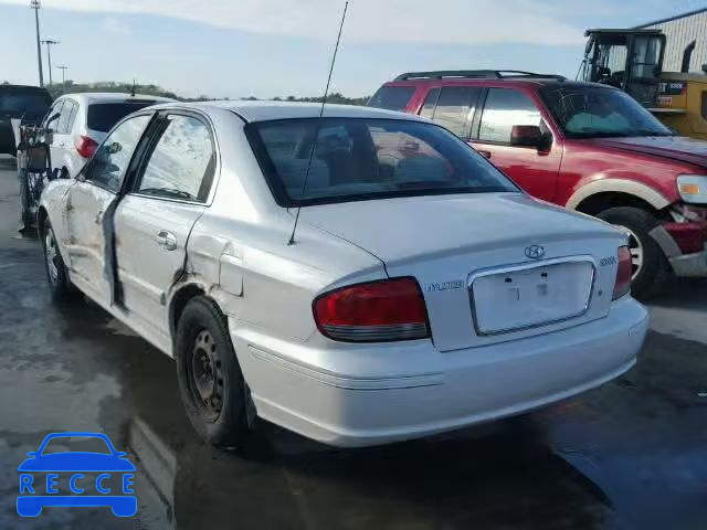 2004 HYUNDAI SONATA GL KMHWF25S04A040105 image 2