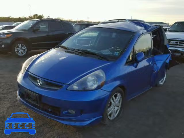 2008 HONDA FIT SPORT JHMGD38648S039069 image 1