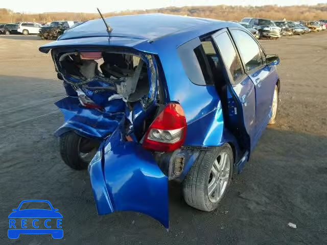 2008 HONDA FIT SPORT JHMGD38648S039069 image 3