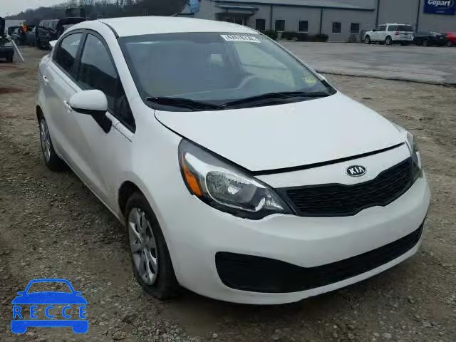 2012 KIA RIO LX KNADM4A30C6090996 image 0