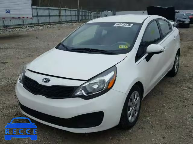 2012 KIA RIO LX KNADM4A30C6090996 image 1