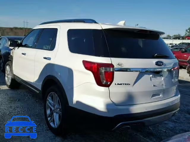 2017 FORD EXPLORER L 1FM5K7F84HGB12501 image 2