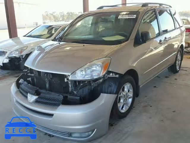 2004 TOYOTA SIENNA XLE 5TDBA22C84S019262 image 1