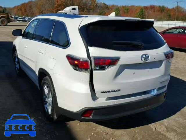 2016 TOYOTA HIGHLANDER 5TDDKRFH3GS299312 зображення 2