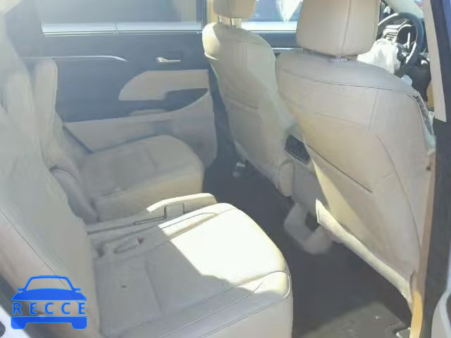 2016 TOYOTA HIGHLANDER 5TDDKRFH3GS299312 зображення 5