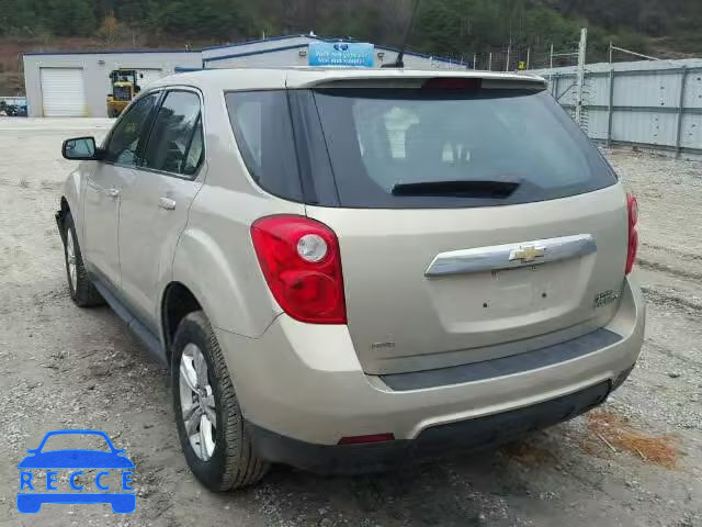 2012 CHEVROLET EQUINOX LS 2GNFLCEKXC6302007 image 2