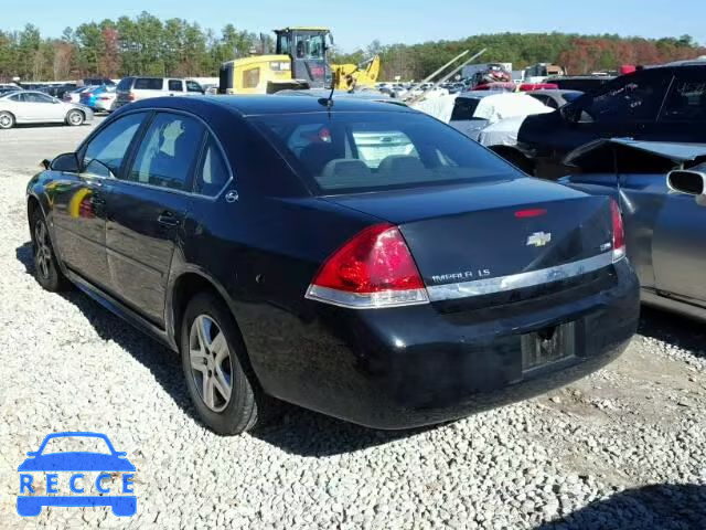 2009 CHEVROLET IMPALA LS 2G1WB57K991269567 зображення 2