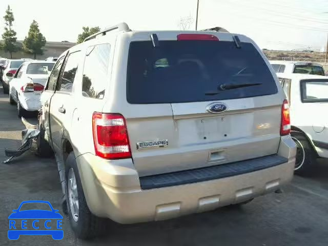 2011 FORD ESCAPE XLT 1FMCU9D7XBKC38602 image 2