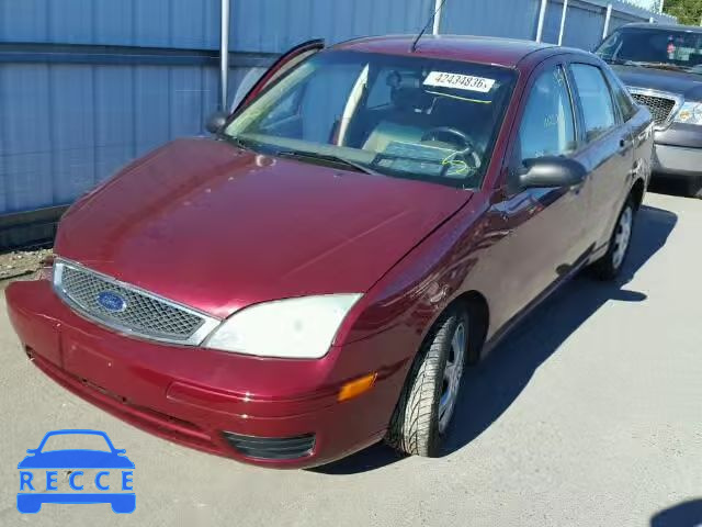 2007 FORD FOCUS ZX4 1FAHP34N77W129081 image 1