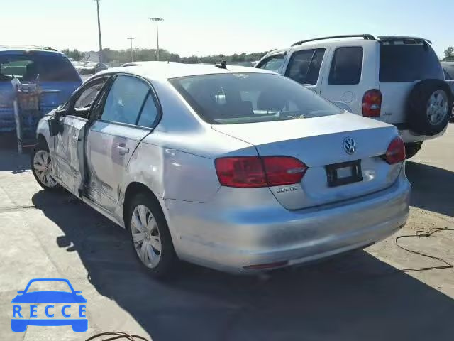 2014 VOLKSWAGEN JETTA SE 3VWD17AJ7EM300814 image 2