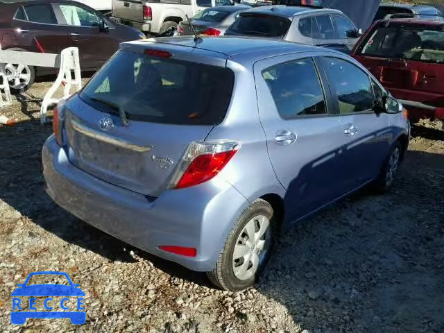 2014 TOYOTA YARIS JTDKTUD38ED577306 зображення 3