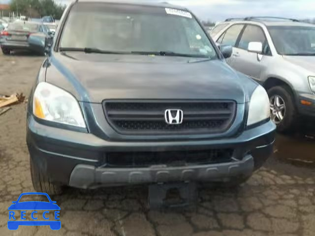 2004 HONDA PILOT EXL 2HKYF18734H537995 image 9