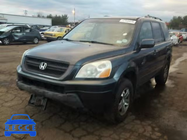 2004 HONDA PILOT EXL 2HKYF18734H537995 image 1