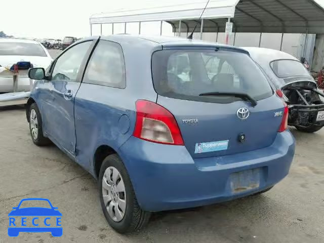 2007 TOYOTA YARIS JTDJT923X75069413 image 2