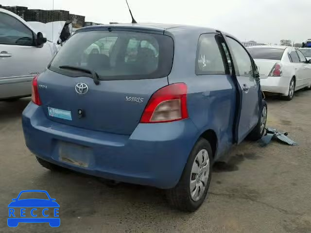 2007 TOYOTA YARIS JTDJT923X75069413 зображення 3