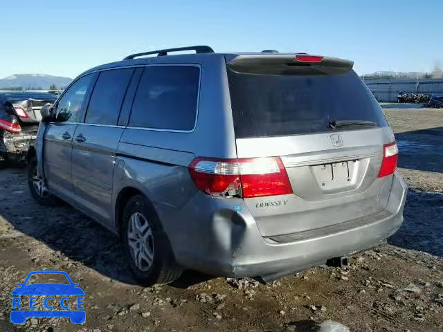2006 HONDA ODYSSEY EX 5FNRL38746B114661 image 2