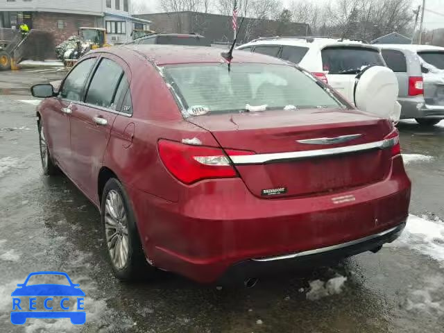 2011 CHRYSLER 200 LIMITE 1C3BC2FG4BN503248 Bild 2