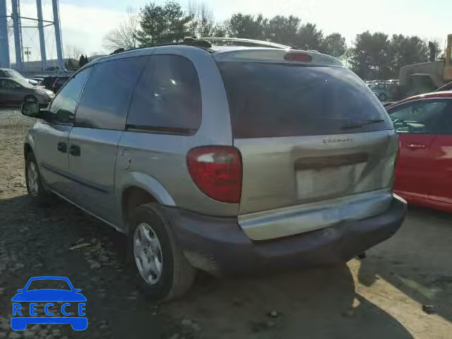 2003 DODGE CARAVAN SE 1D4GP253X3B150007 image 2