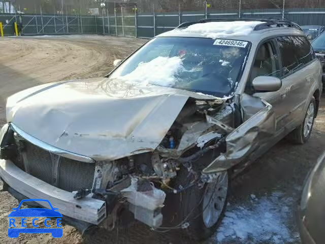 2009 SUBARU OUTBACK 2. 4S4BP66C597331035 image 1