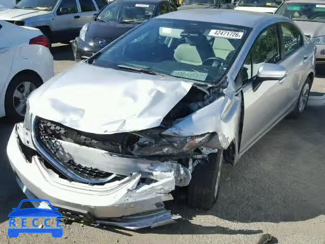 2014 HONDA CIVIC LX 19XFB2F56EE276197 image 1