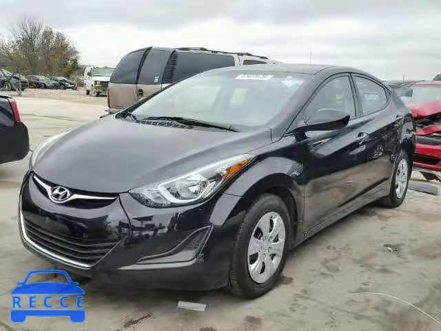 2016 HYUNDAI ELANTRA SE 5NPDH4AE3GH711295 image 1