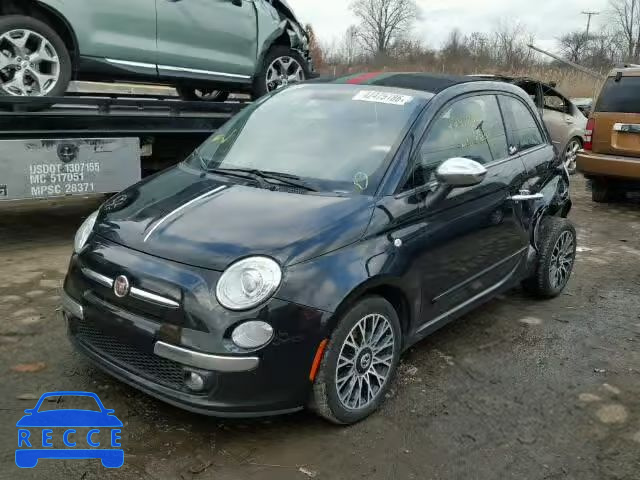 2012 FIAT 500 LOUNGE 3C3CFFER9CT225020 image 1