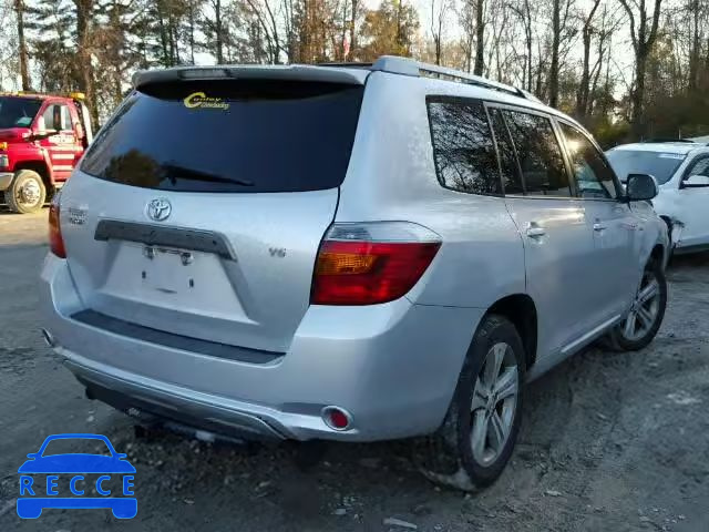 2008 TOYOTA HIGHLANDER JTEDS43A782050008 image 3