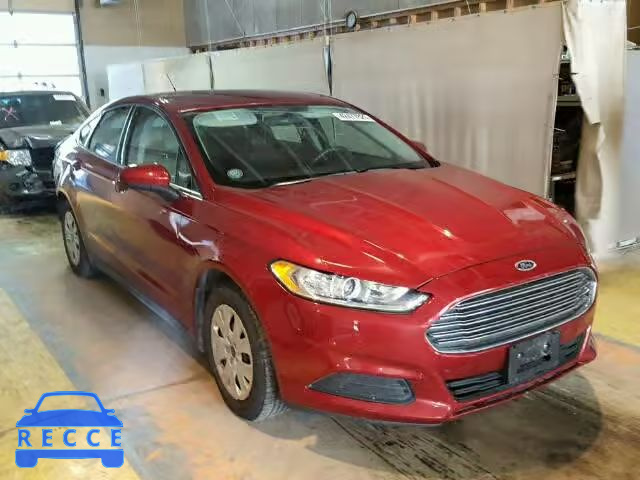 2014 FORD FUSION S 1FA6P0G75E5380493 зображення 0