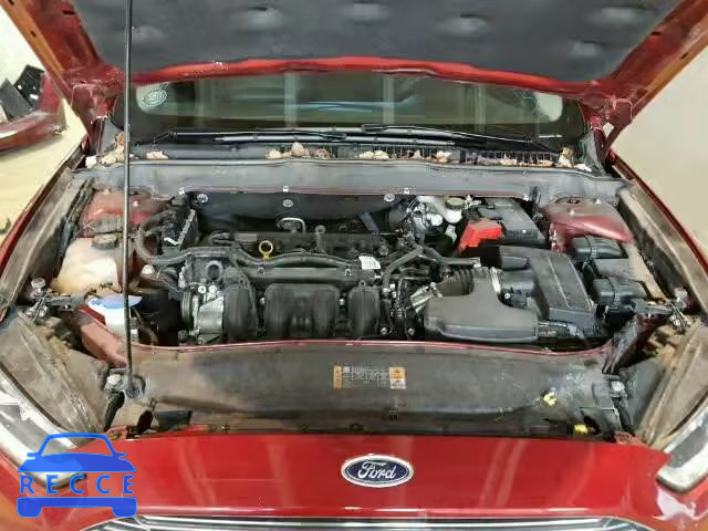 2014 FORD FUSION S 1FA6P0G75E5380493 зображення 6