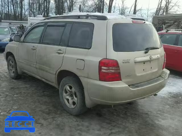 2003 TOYOTA HIGHLANDER JTEHD21A130025161 image 2