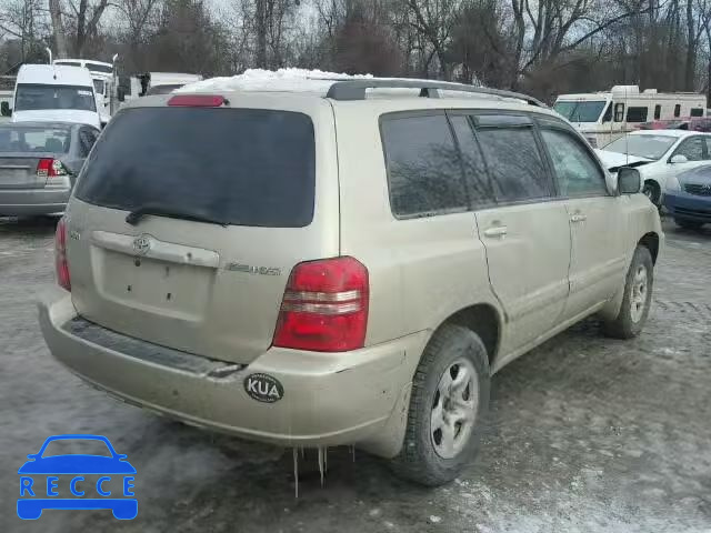 2003 TOYOTA HIGHLANDER JTEHD21A130025161 зображення 3