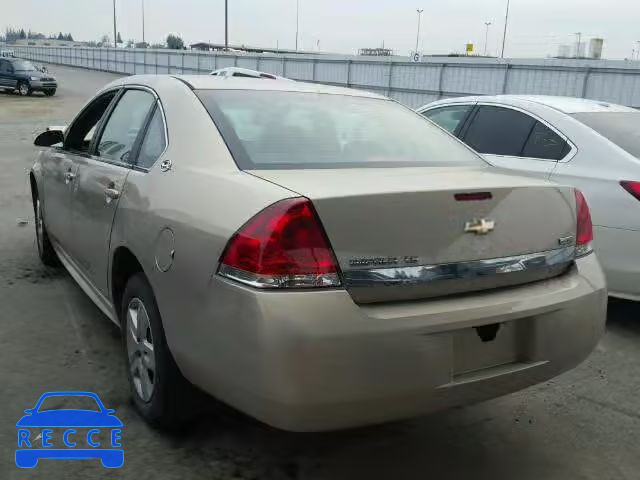 2009 CHEVROLET IMPALA LS 2G1WB57K691288108 image 2