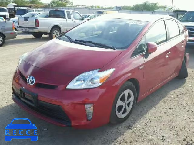 2013 TOYOTA PRIUS JTDKN3DU3D0353461 image 1