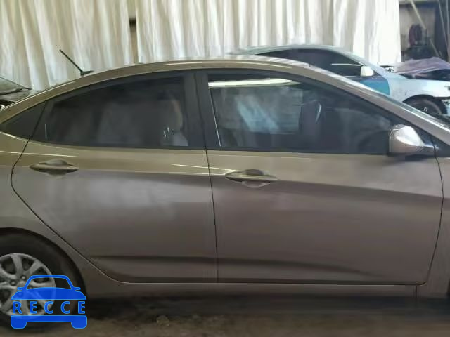 2013 HYUNDAI ACCENT GLS KMHCT4AEXDU407758 image 9