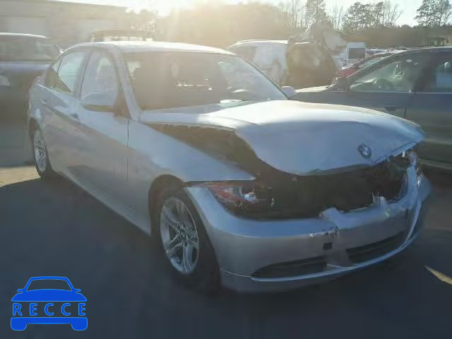 2008 BMW 328I WBAVA37598NL48932 зображення 0