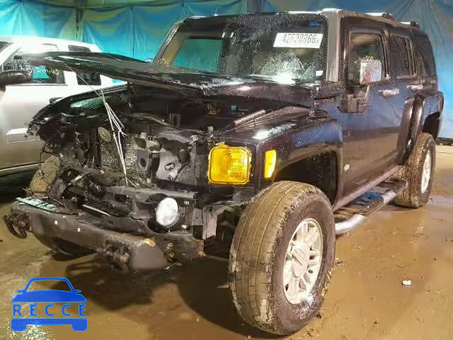 2007 HUMMER H3 SUV 5GTDN13E978142769 image 1