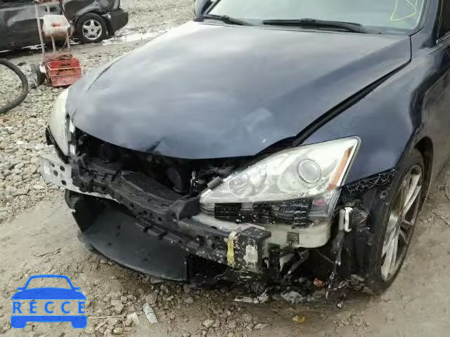 2006 LEXUS IS350 JTHBE262462003199 зображення 9