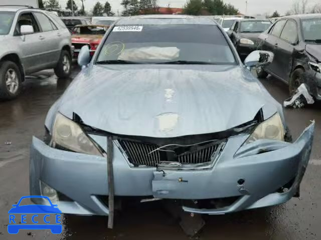 2006 LEXUS IS 250 JTHBK262662021244 image 8