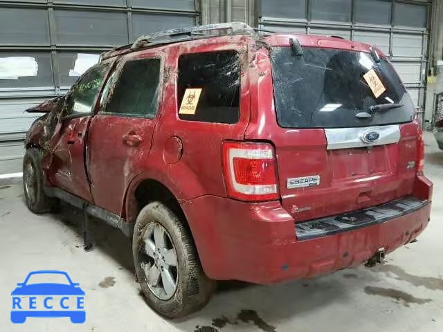 2012 FORD ESCAPE LIM 1FMCU9EG2CKA35834 image 2