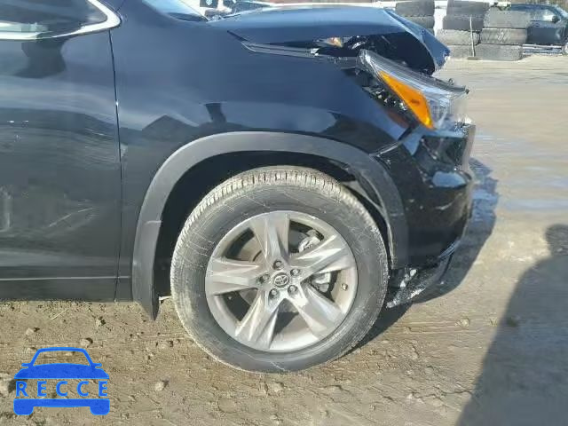 2016 TOYOTA HIGHLANDER 5TDDKRFH3GS247128 зображення 9