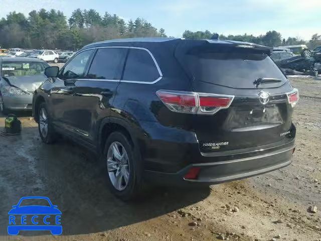 2016 TOYOTA HIGHLANDER 5TDDKRFH3GS247128 зображення 2