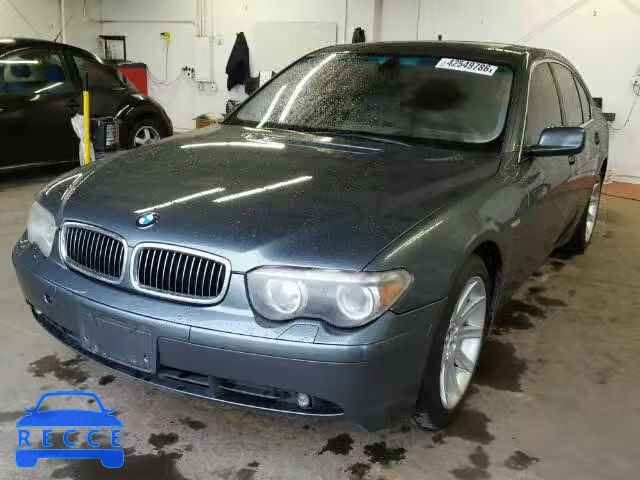 2003 BMW 745I WBAGL63433DP61767 image 1